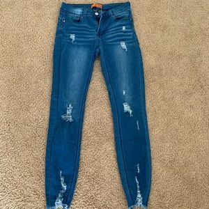 Distressed Jeans